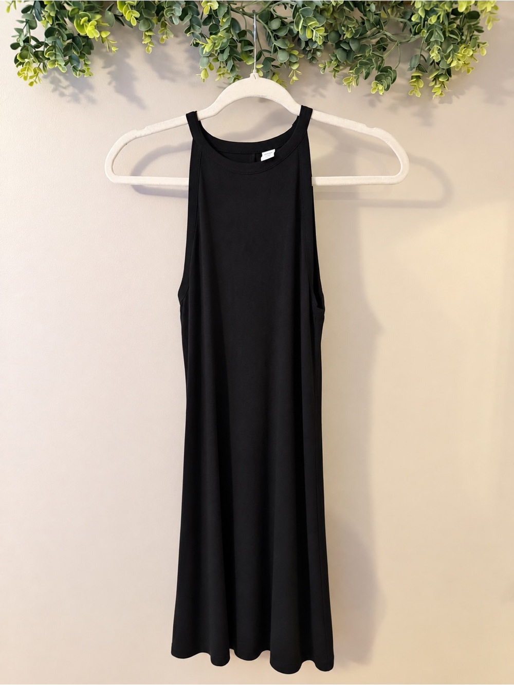 Old Navy Black Sleeveless Midi Dress Women’s XS